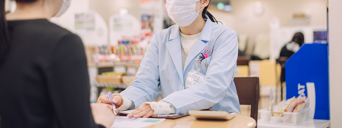 栄養相談の様子